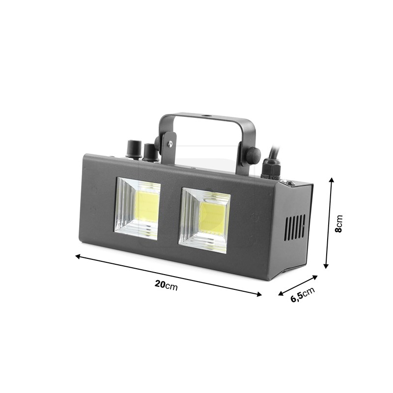 Stroboscope à LED - 2 x 20 W DJ