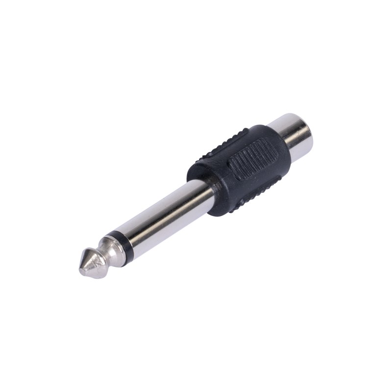 Adaptateur RCA Femelle - Jack 6,35 Mono Male