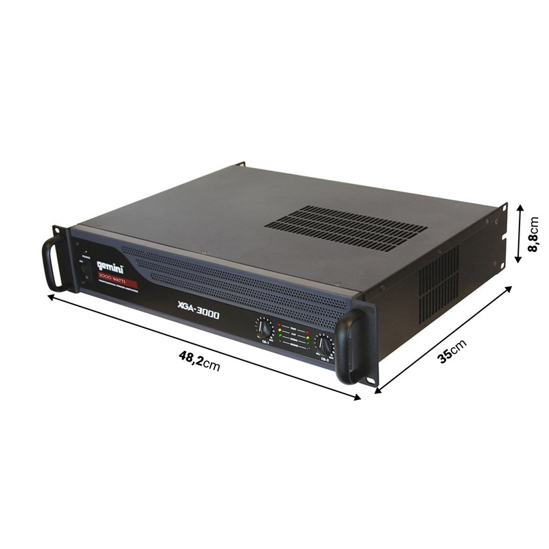 Amplificateur sono professionnel 3000W RCA