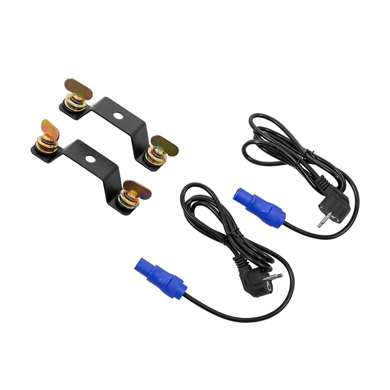 Pack de 2 Lyres LED Wash RGBW 40W - Zoom - Flight Case Scène