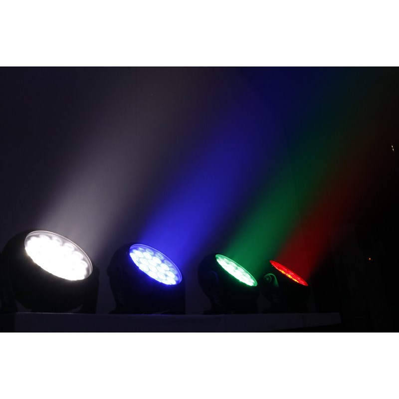 Projecteur PAR LED 19x10W RGBW - Télécommande