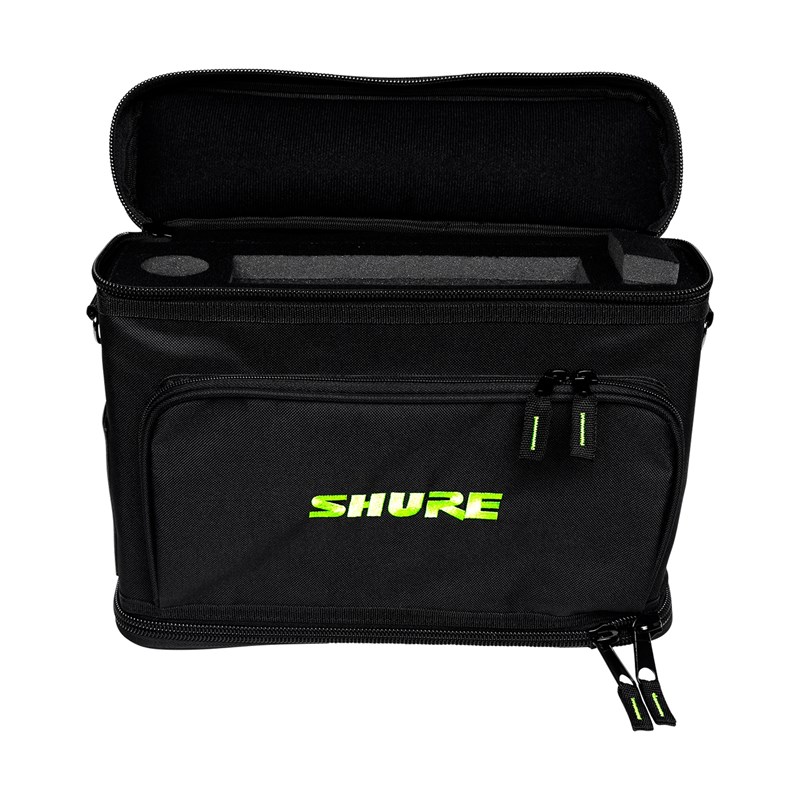 Sac en Nylon Rembourré pour 1 Système HF Complet - Shure ASG SH-WSYS-BAG - ouverture