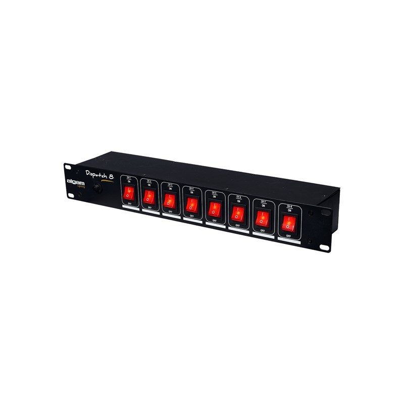 Dispatch 8 canaux rackable avec interrupteurs individuels