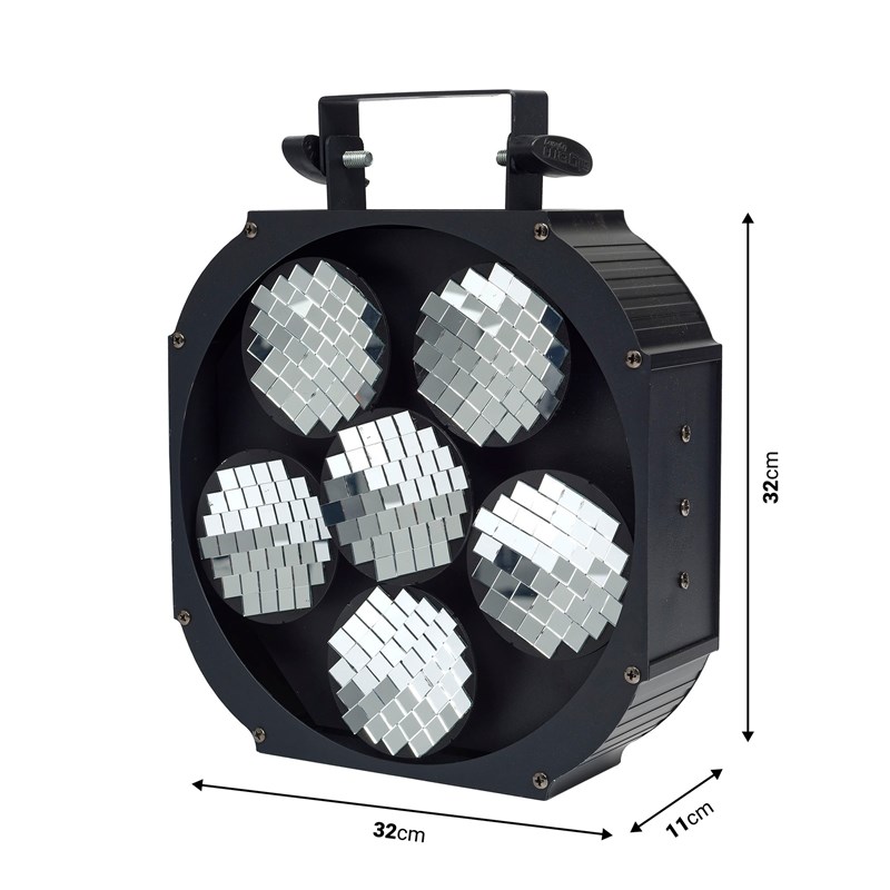 Effet boule à facettes motorisé DJ