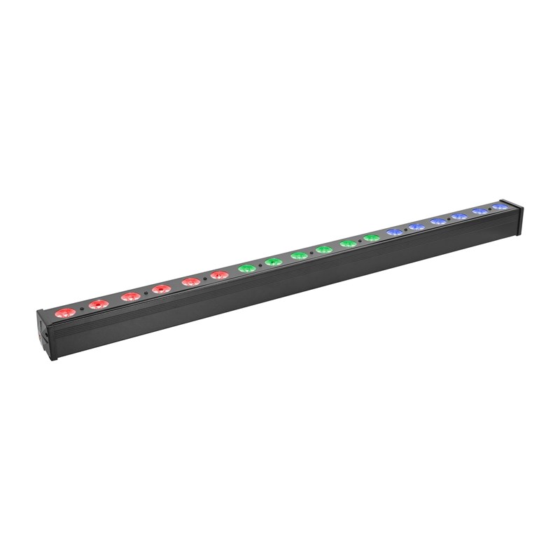 Barre LED RGB 18x3W - DMX - 4 modes 3-en-1