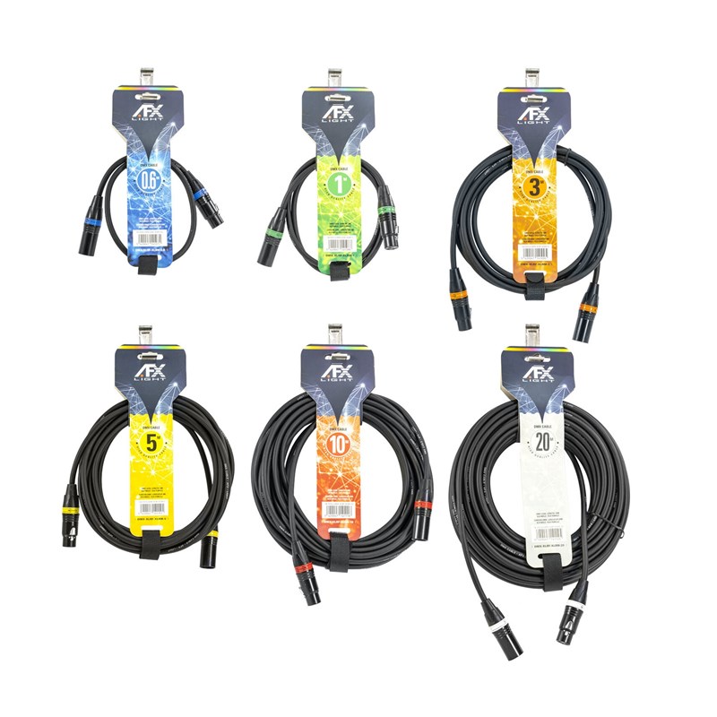 Câble DMX Mâle / Femelle - 5m