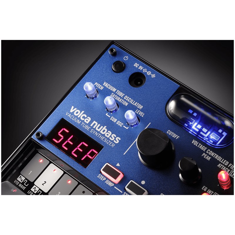 Synthé basse analogique compact - lampe Nutube intégrée - VOLCA-NUBASS affichage