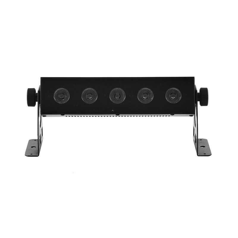 Barre LED ultra-compacte - RGBW 5 x 8W - Noir jeu