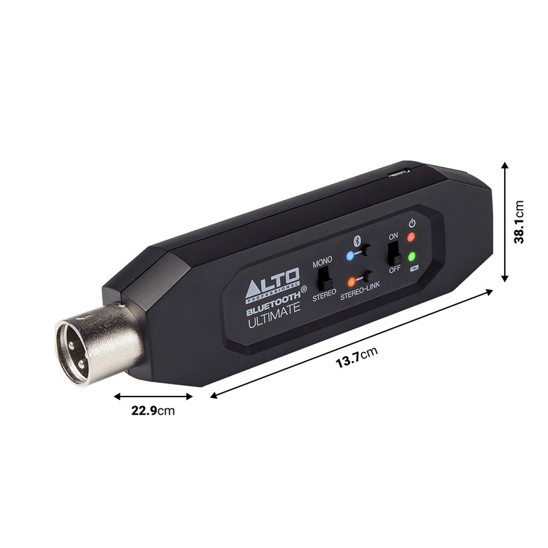 Récepteur Bluetooth dimensions