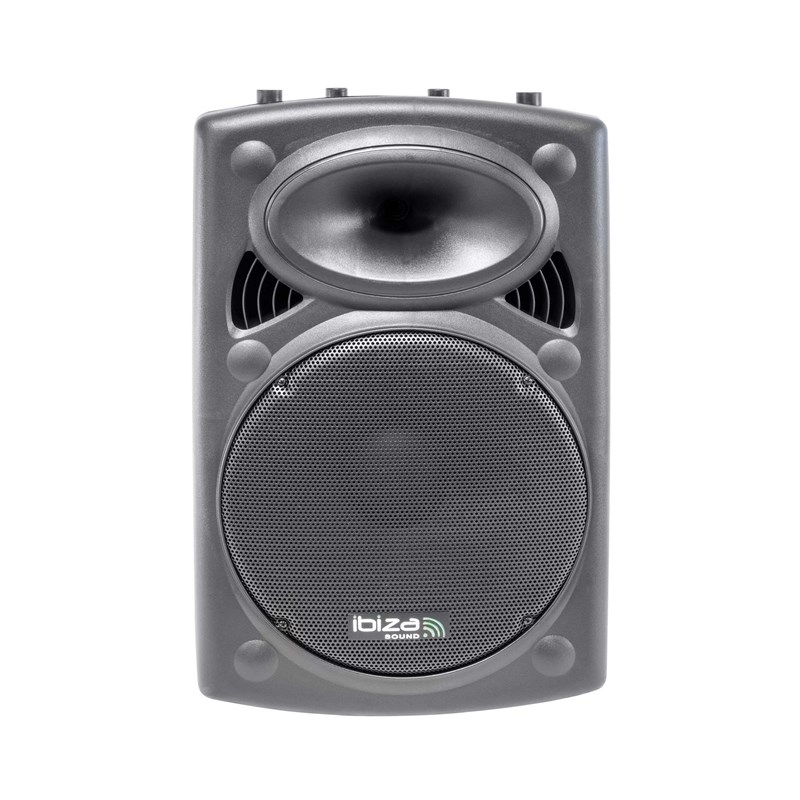 Enceinte sono active Ibiza Sound SLK15A-TWS de 800W avec lecteur USB fonctions