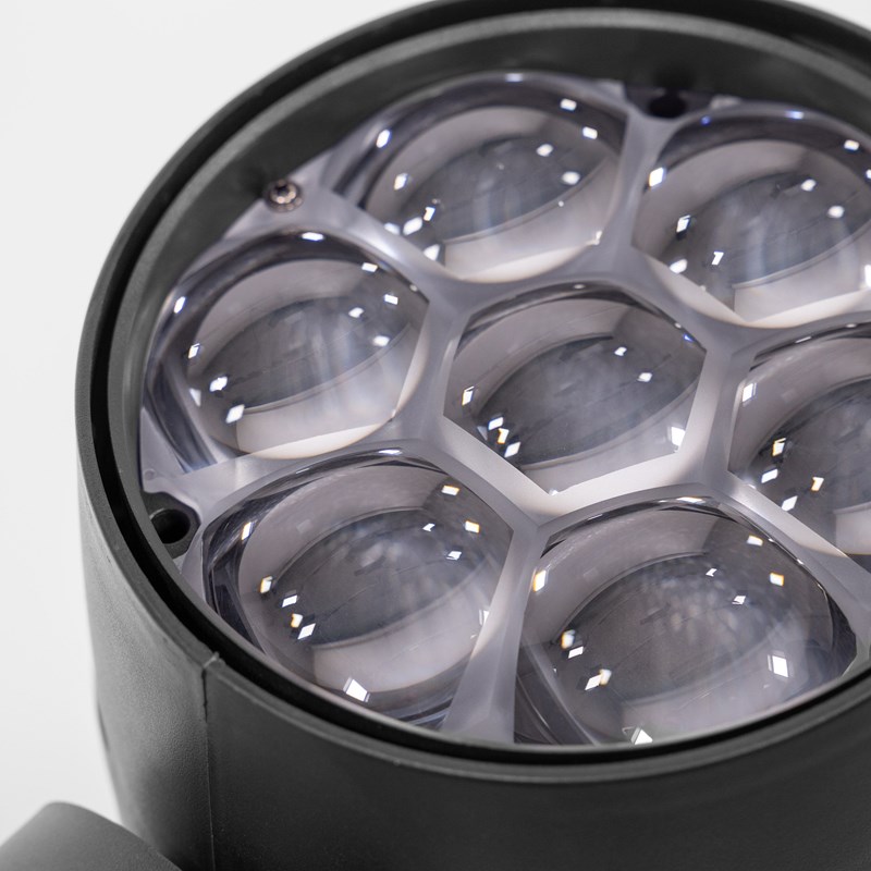 Lyre Wash LED RGBW 7x40W - Zoom - DMX Puissant