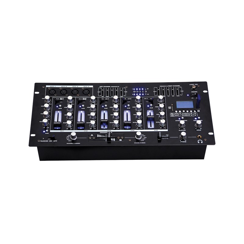 Table Mixage 6 Voies 14 Entrées - USB SD Bluetooth