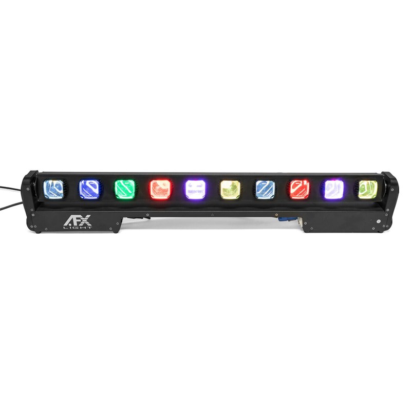 Barre LED 10x15W RGBW avec DMX et Tilt - CHASER-MOVING-BAR multicolor