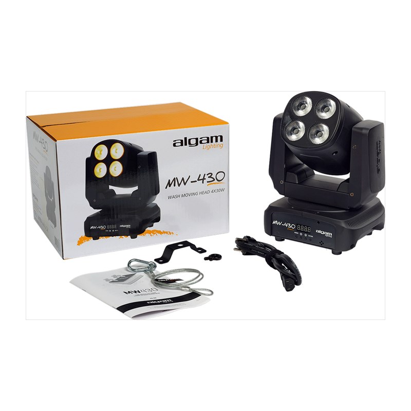 Lyre Wash LED - 4 x 30W RGBW DMX accessoires