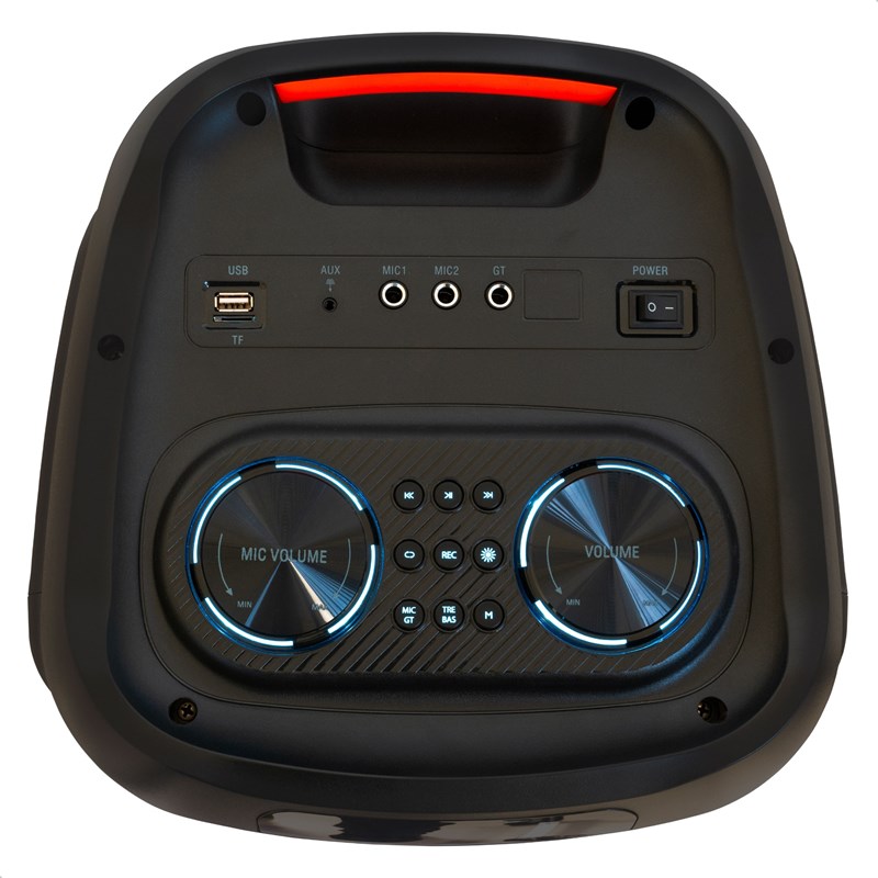 Enceinte BT 2 x 8''/20cm 800W - Sur batterie LED