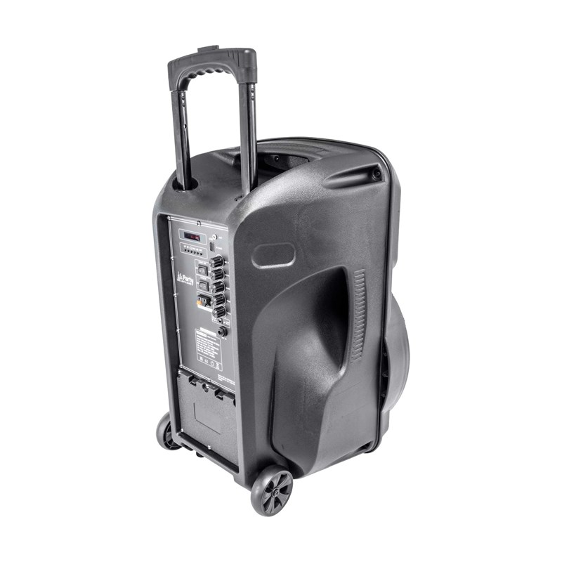 Enceinte Portable 15'' - Batterie - LED RVB - Micro VHF rechargeable