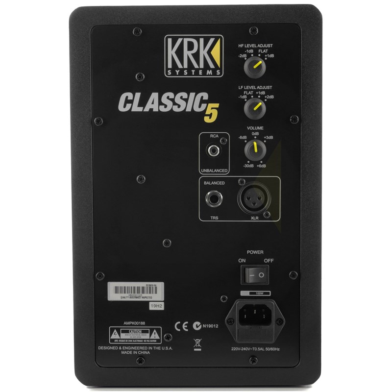 Lot de 2 enceintes KRK CLASSIC5 arrière