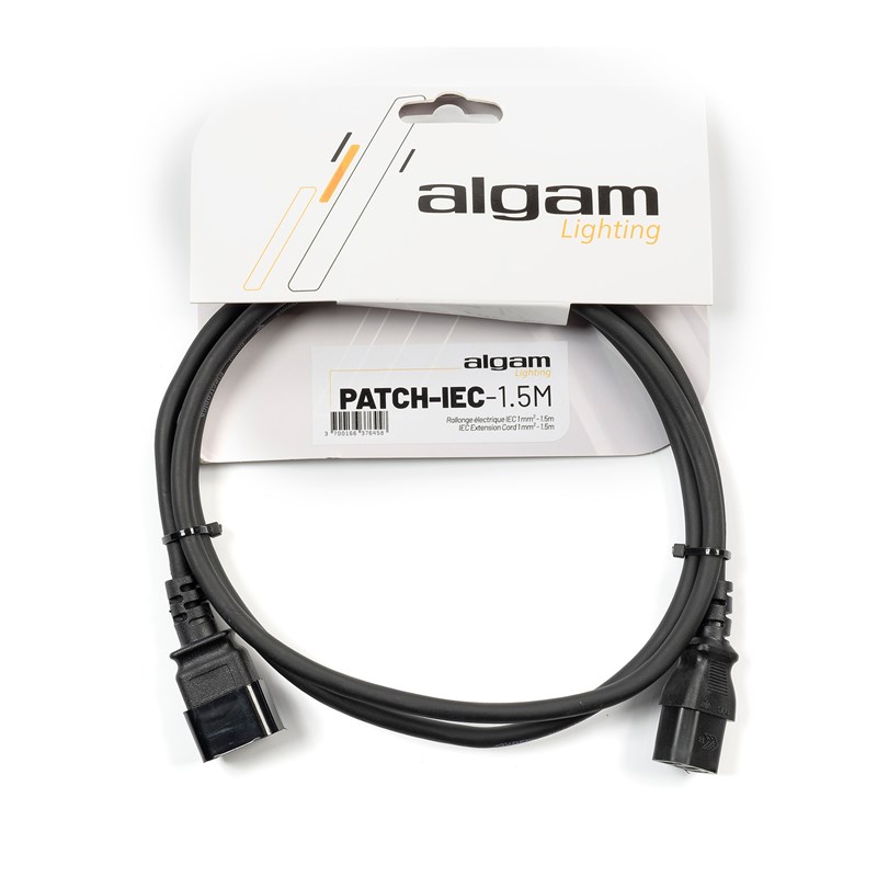 Rallonge d'alimentation IEC - IEC - 1,5 m