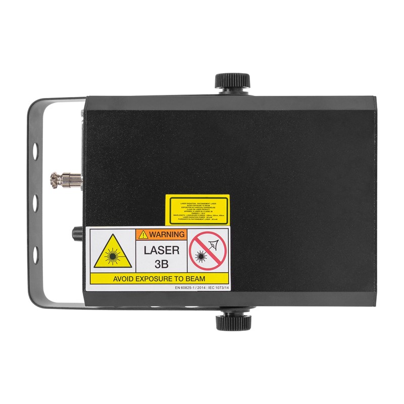 Laser RGB 500mW - DMX ILDA - Effets automatiques Vert