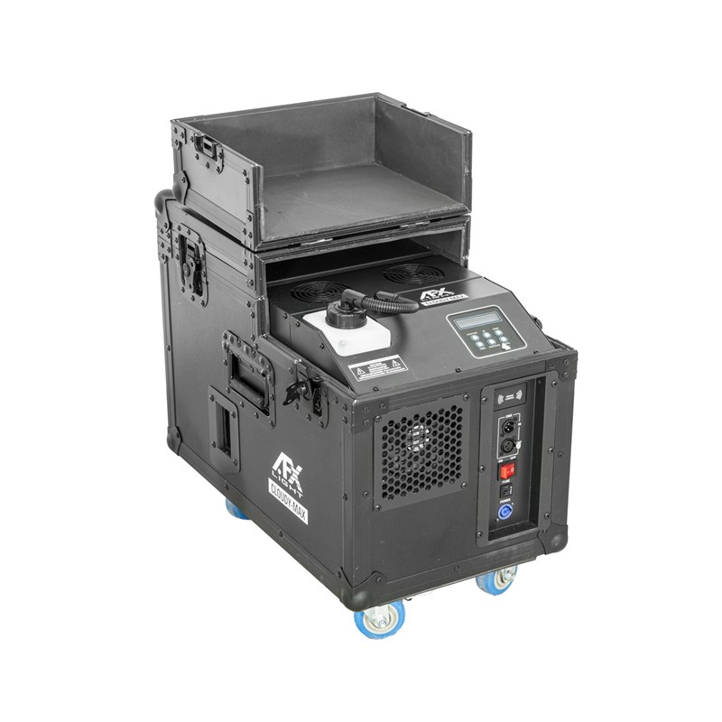 Machine à Fumée Lourde 2000W - DMX Roulettes