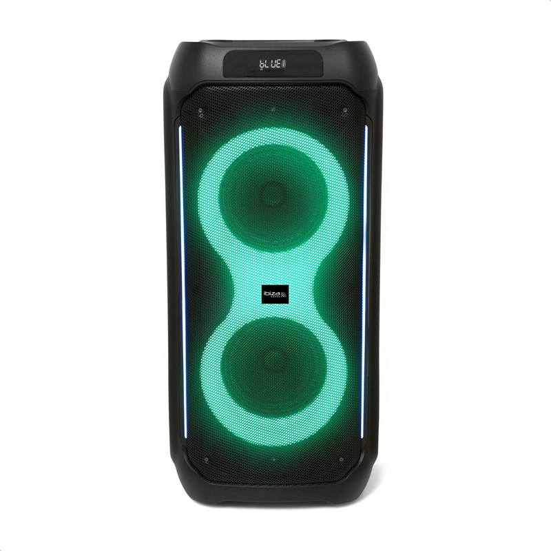 Enceinte BT 2 x 8''/20cm 800W - Sur batterie portable