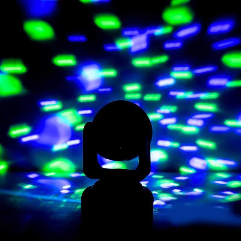 Lyre LED RVB - Effet Astro 6 x 3W - Télécommande compacte