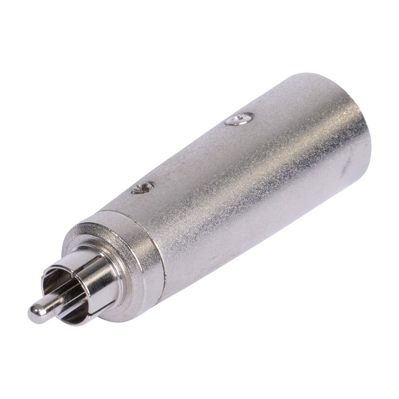 ADAPTOR XLR MALE - RCA MALE