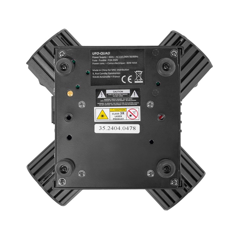 Jeu Lumières Combinés 3-en-1 Laser Beam Disco