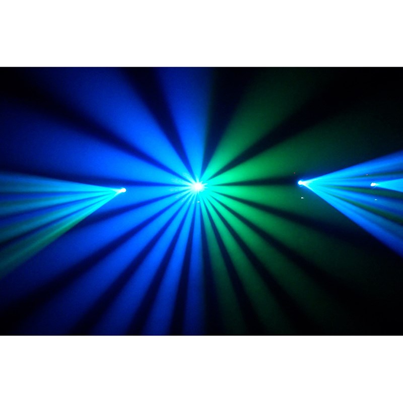 Scan LED 30W - Gobos Strobe Rainbow Shake DMX