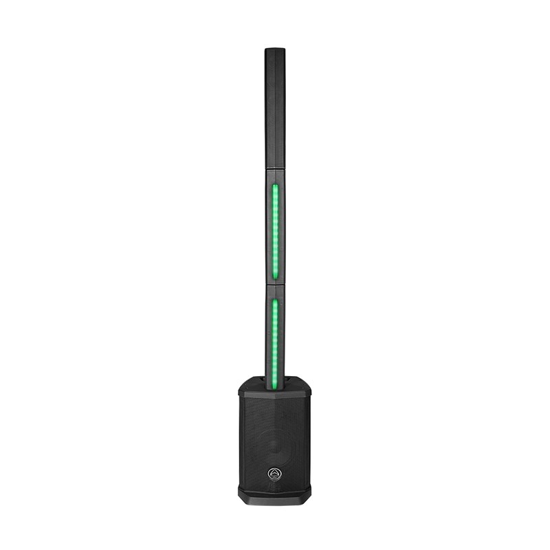 Système colonne amplifié avec Bluetooth/TWS - 100W + effet LED - vert