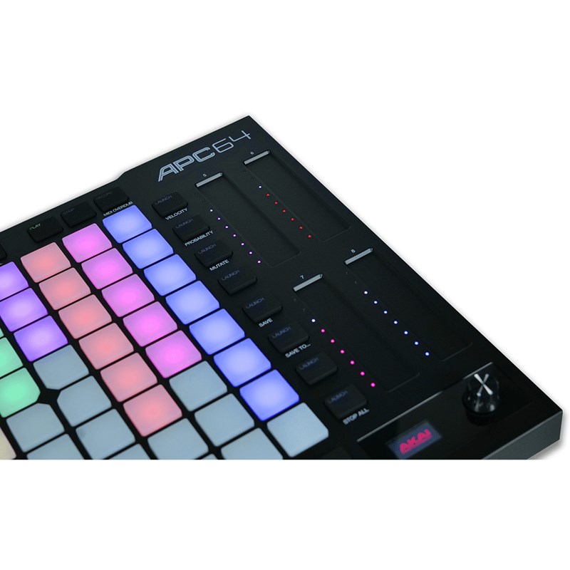 Contrôleur Ableton - 8x8 pads 8 bandes tactiles CV/Gate