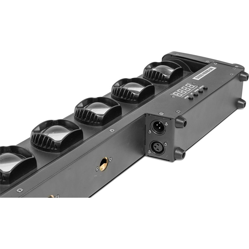 Barre LED 10x15W RGBW avec DMX et Tilt - CHASER-MOVING-BAR connectiques