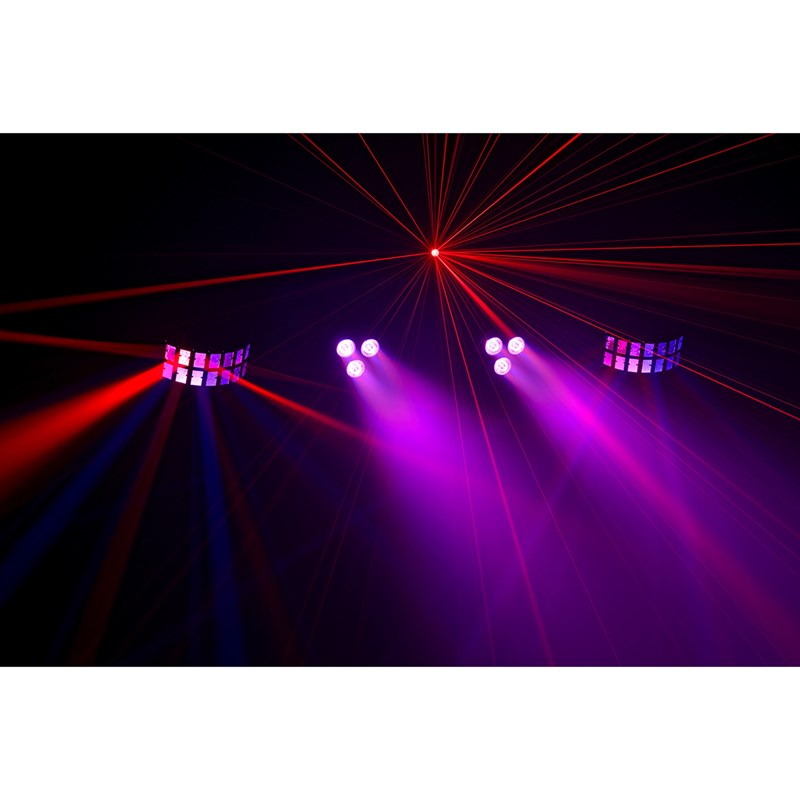 Projecteurs à LED 4-en-1 sur Pied fête