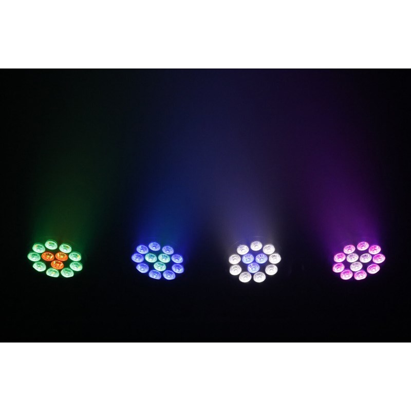 Projecteur PARLED 12x12W RGBW - DMX