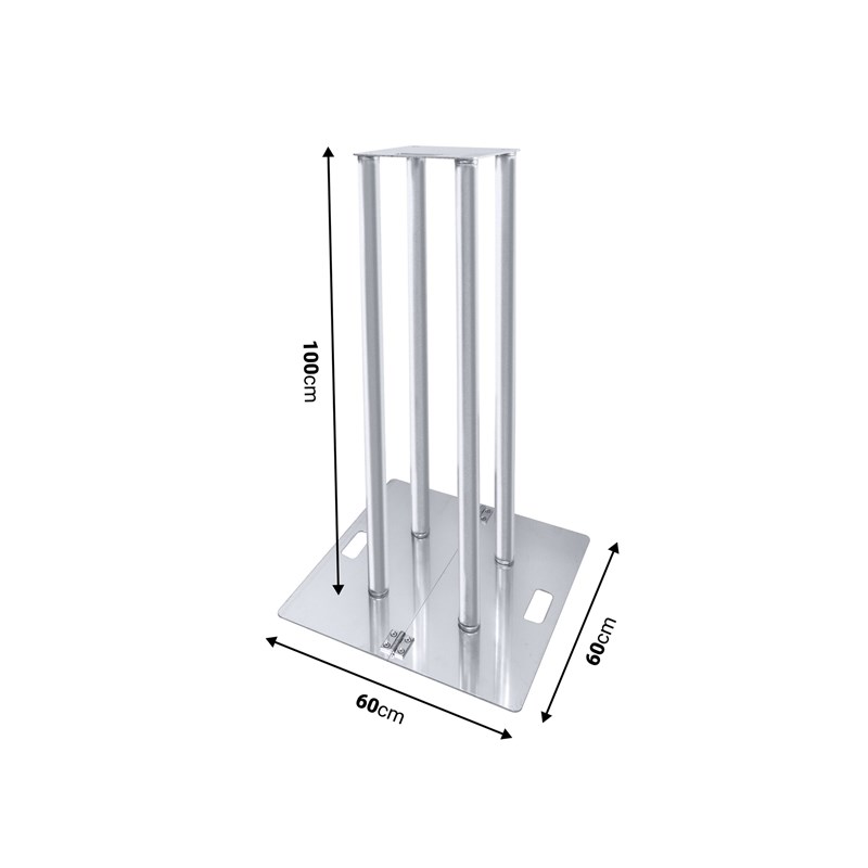 Support Totem en Aluminium 1m