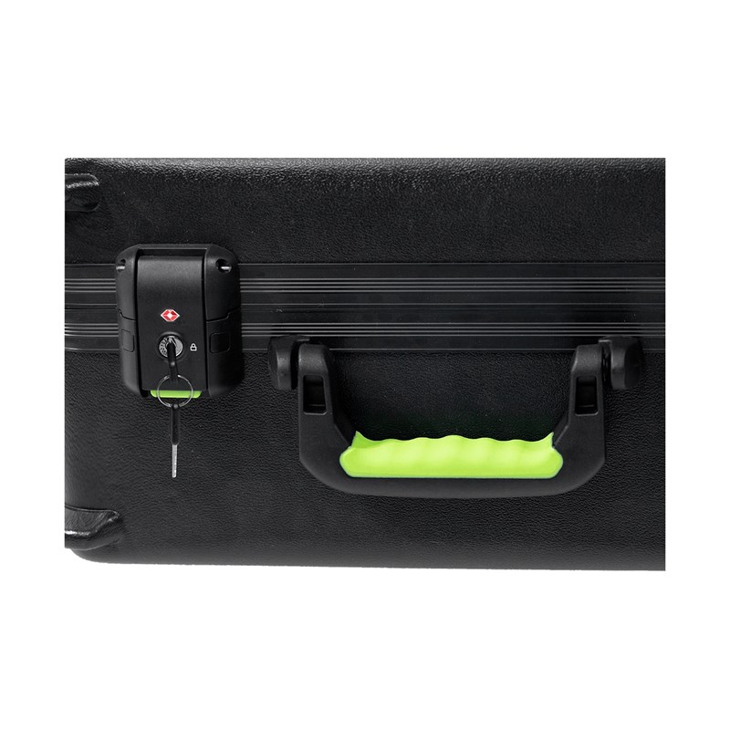 Flight case Polyéthylène pour 7 Micros HF - fermeture