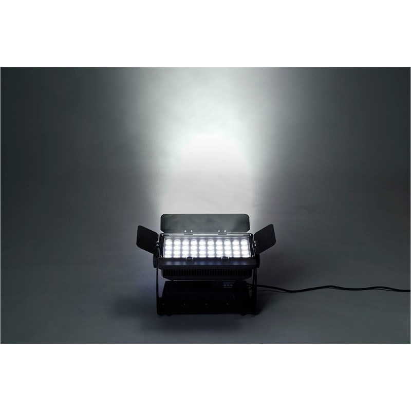 Projecteur extérieur LED 40x15W RGBW - DMX - IP65 - blanc froid