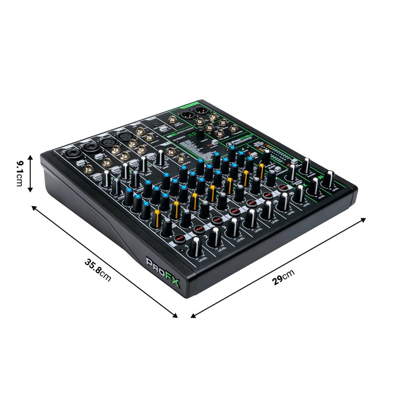 Table de Mixage 10 Canaux - USB