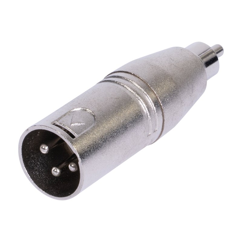 Adaptateur XLR mâle vers RCA mâle long