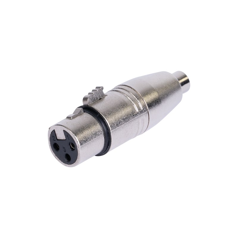Adaptateur XLR Femelle - RCA Femelle