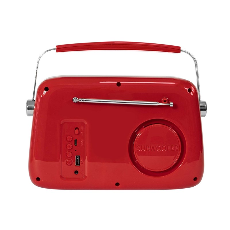 Radio vintage sur batterie - BT, USB