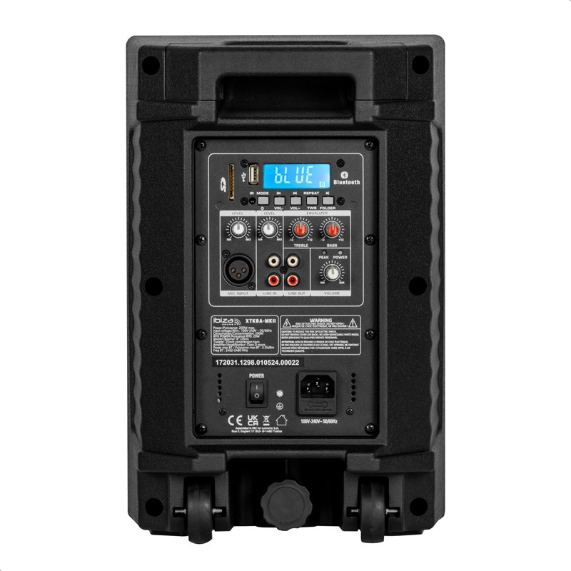 Enceinte Sono Active de 8"/20cm - 200W - BT, USB - TWS son