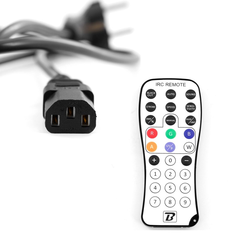 Projecteur plat à LED 4-en-1 - 5 x 5W RGB-UV scène