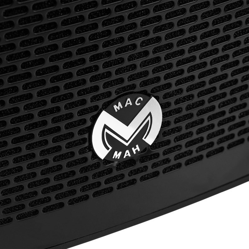 Enceinte active 8" - Bi-ampli, Mixeur 2 canaux & BT - AS 108 - logo