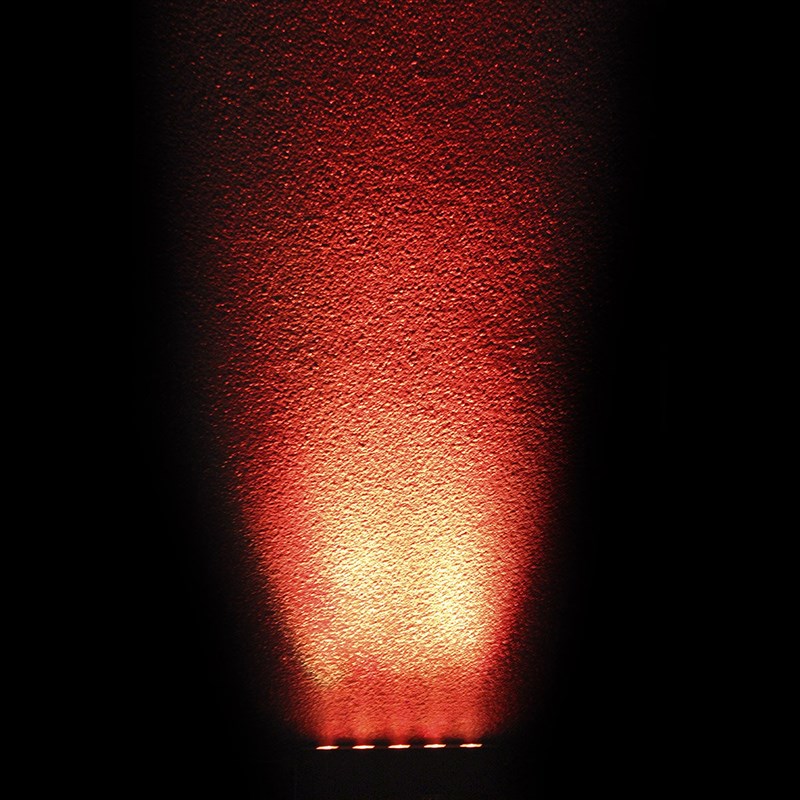 Barre LED ultra-compacte - RGBW 5 x 8W - Noir soirée