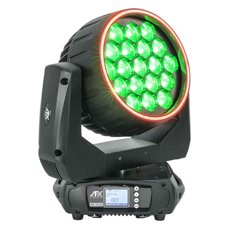 Lyre Wash 19 LED 40W RGBW  - vert