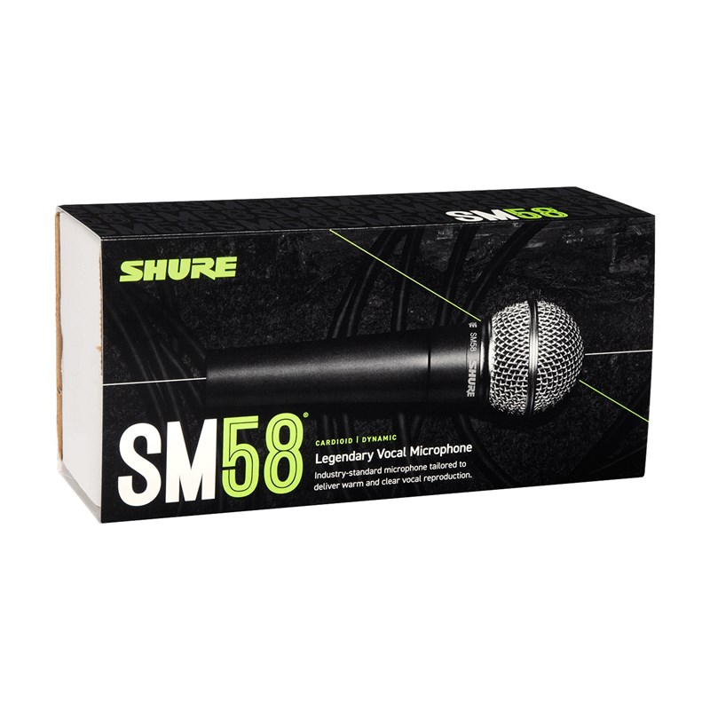 Micro voix dynamique cardioide SM58 - boite