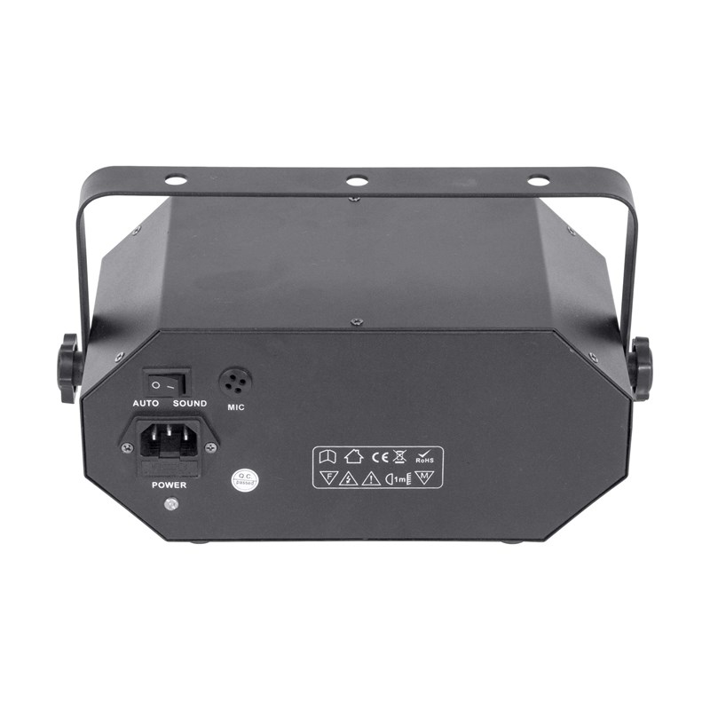 Effet lumineux 4-en-1 - Astro, Strobe, UV & Effet Eau avec télécommande disco