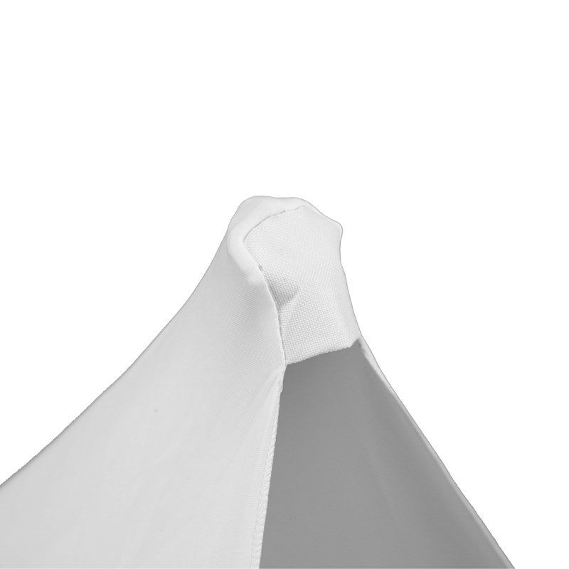 Triangulaire lycra noir pour pied ou support cache habillage