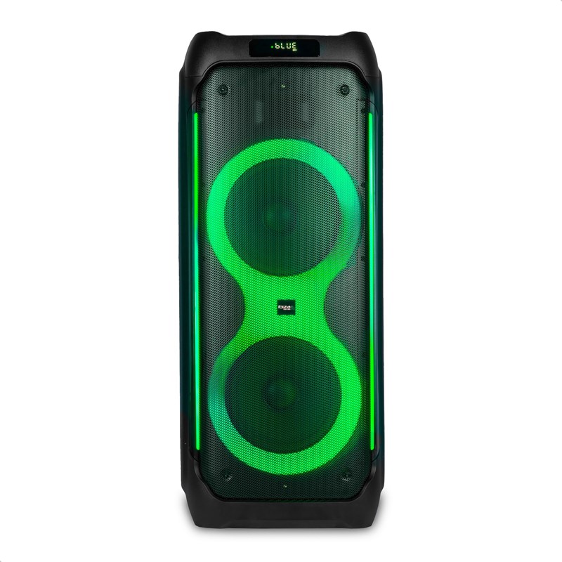 Enceinte BT 2x10" 1200W - Sur batterie télécommande